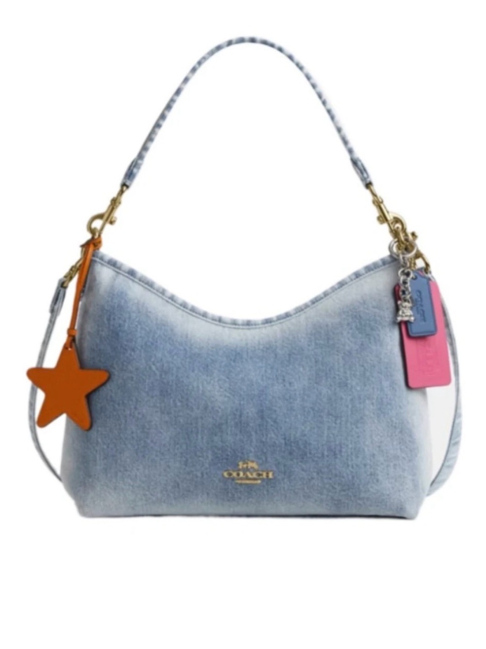 NWT Coach Laurel “Loved Denim” Shoulder/Crossbody bag